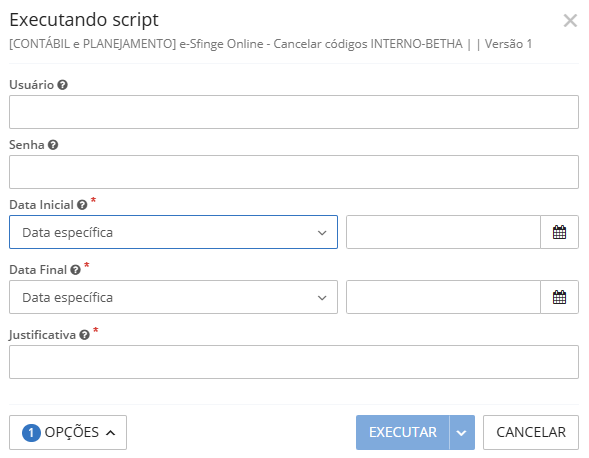 executando
