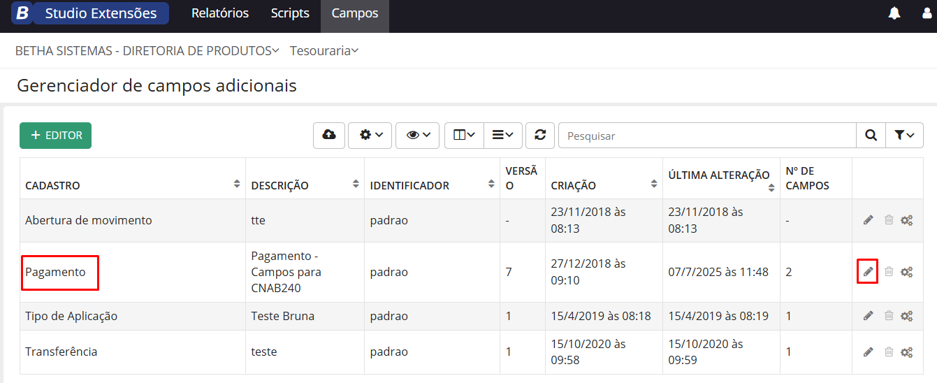 executando