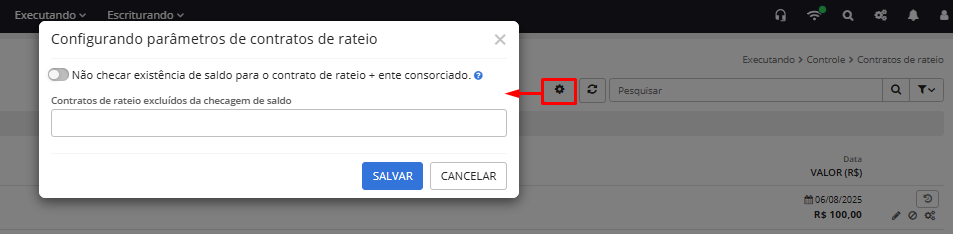 executando