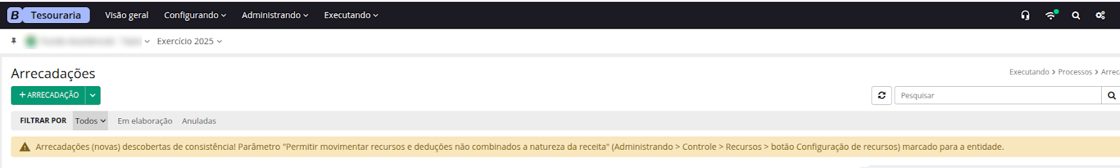 executando