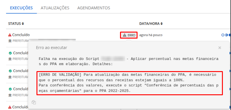 executando