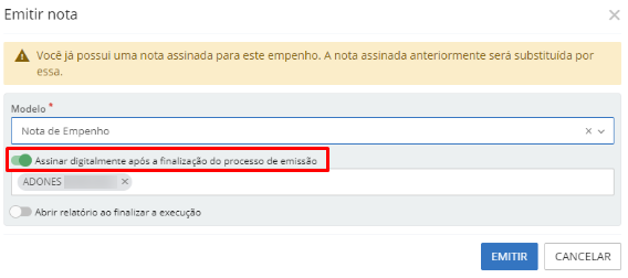 executando