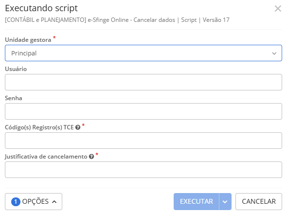 executando