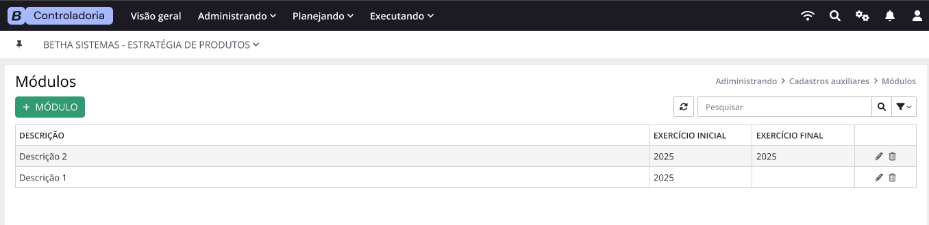 executando
