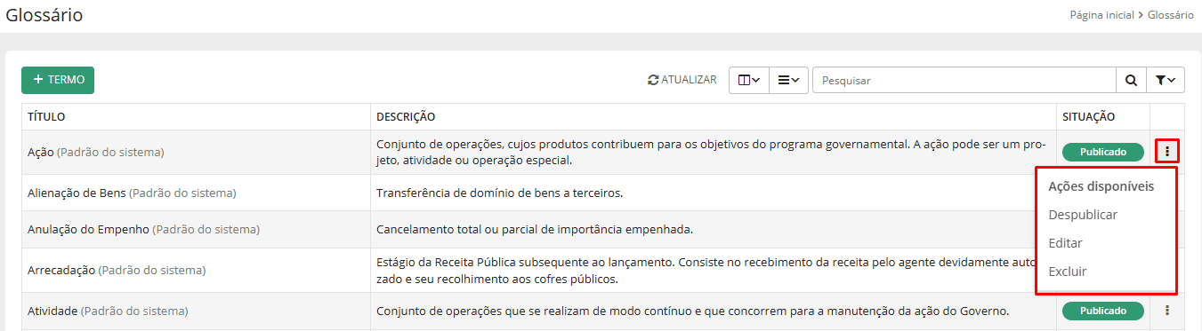 executando