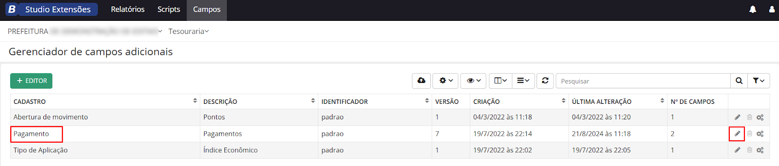 executando