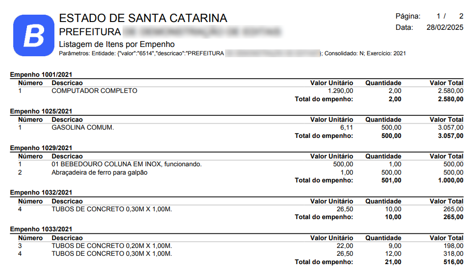 executando