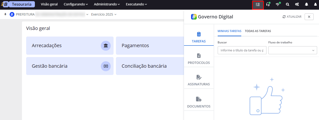 executando