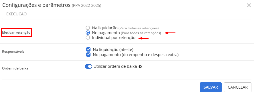 executando