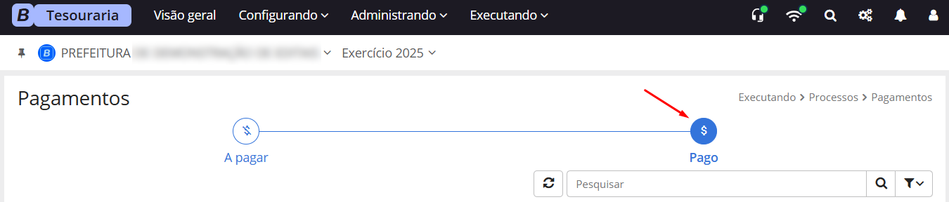 executando