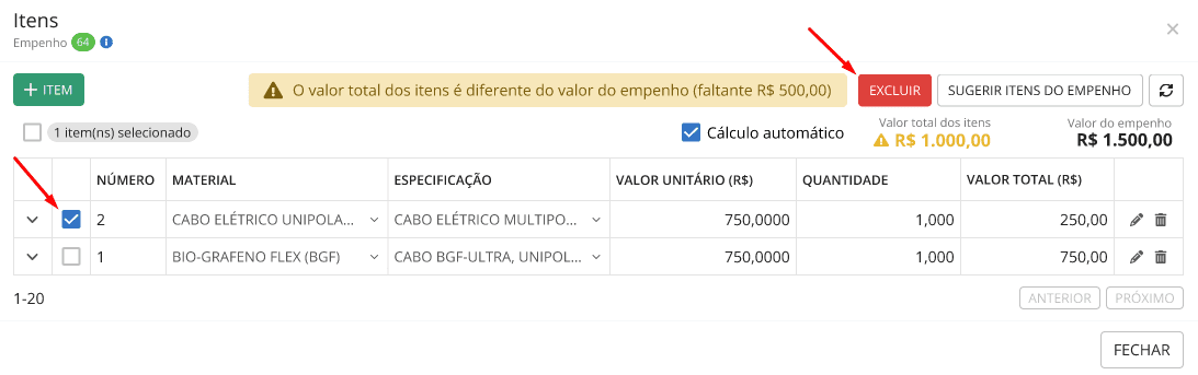 executando