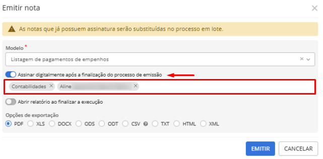 executando